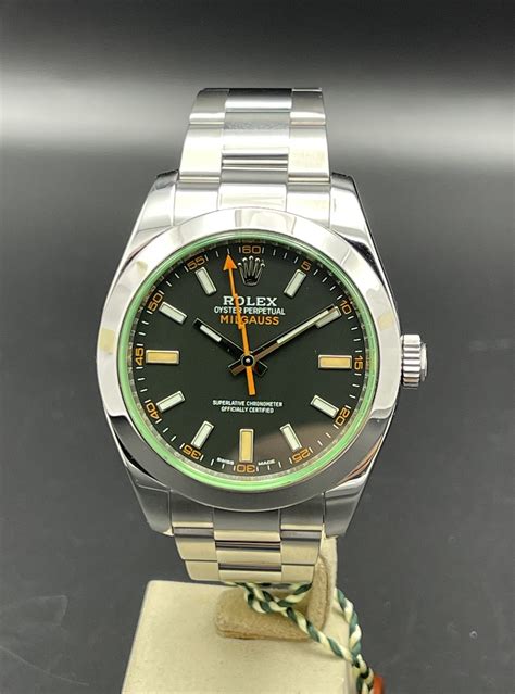 rolex milgauss grün